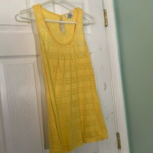 Yellow tank top